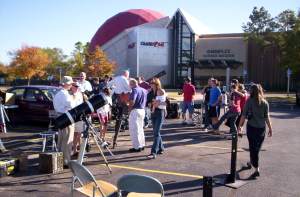 Mercury Transit at Omniplex